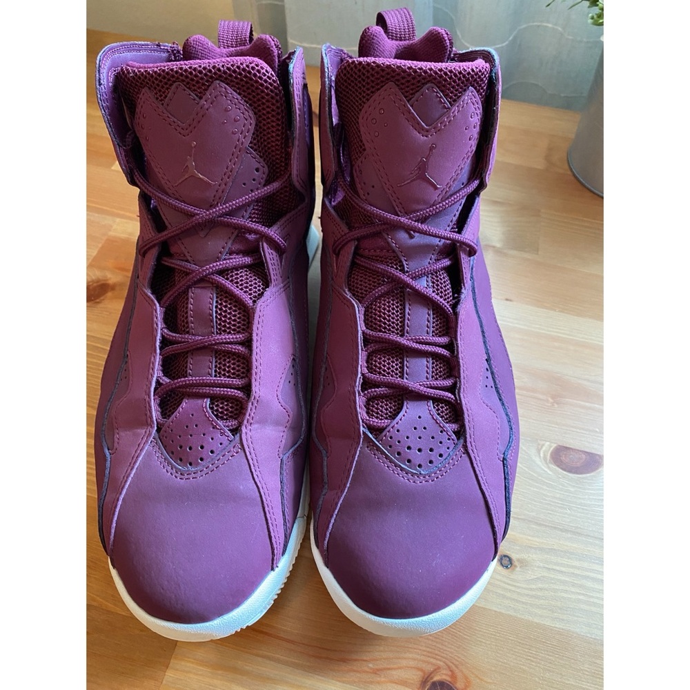 Nike Jordan True Flight Burgundy size 10.5 womens - Picture 3 of 5
